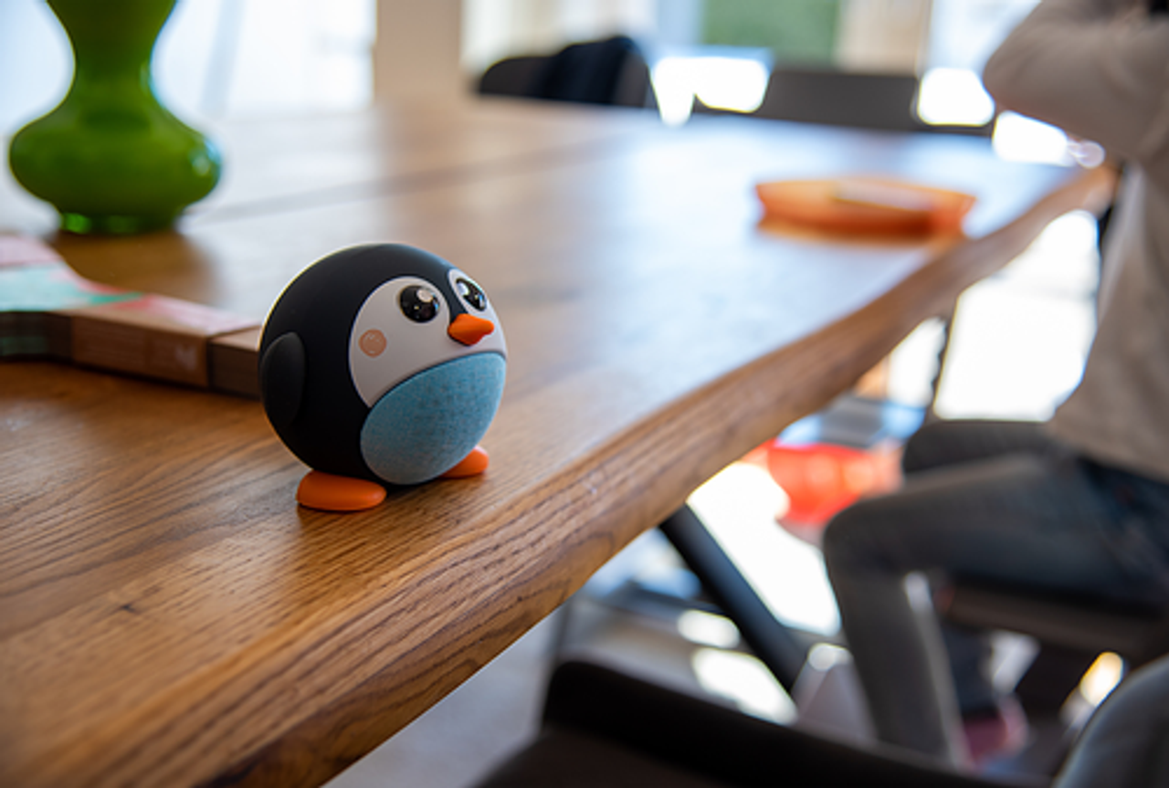 Planet Buddies - Penguin Bluetooth Speaker - Blue