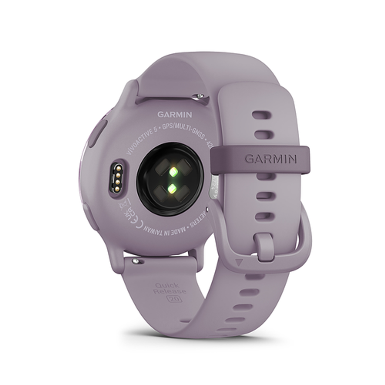 Garmin - vívoactive 5 GPS Smartwatch 42 mm Fiber-reinforced polymer - Metallic Orchid Aluminum and Orchid