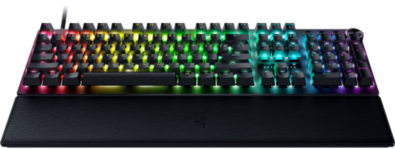 Razer - Huntsman V3 Pro Full Size Wired Analog Optical Esports Keyboard with Rapid Trigger and Adjustable Actuation - Black