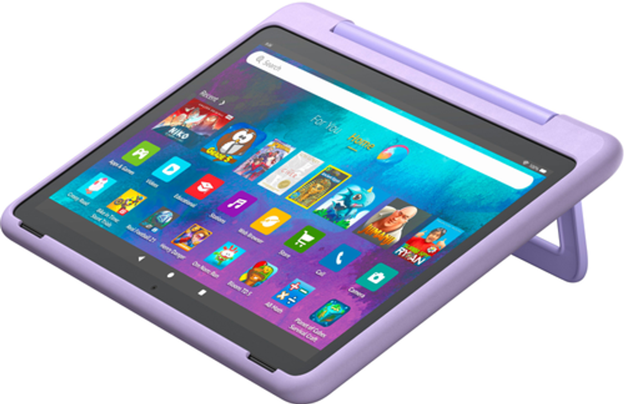 Amazon - Fire HD 10 Kids Pro - 10.1" Tablet (2023 Release) - 32GB - Happy Day