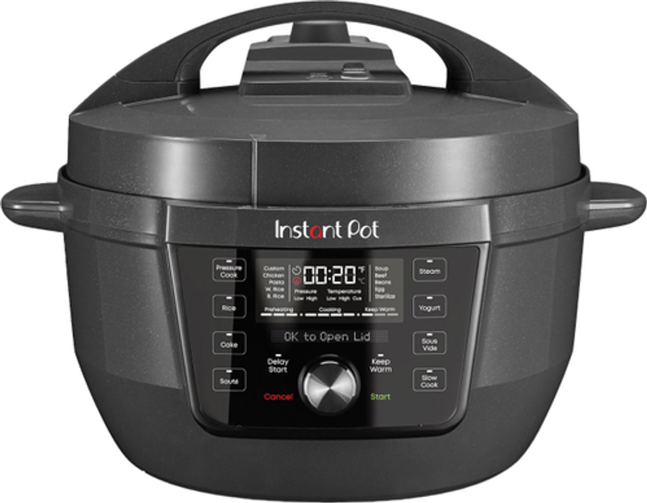 Instant Pot - 7.5Qt Rio Wide EPC - Black