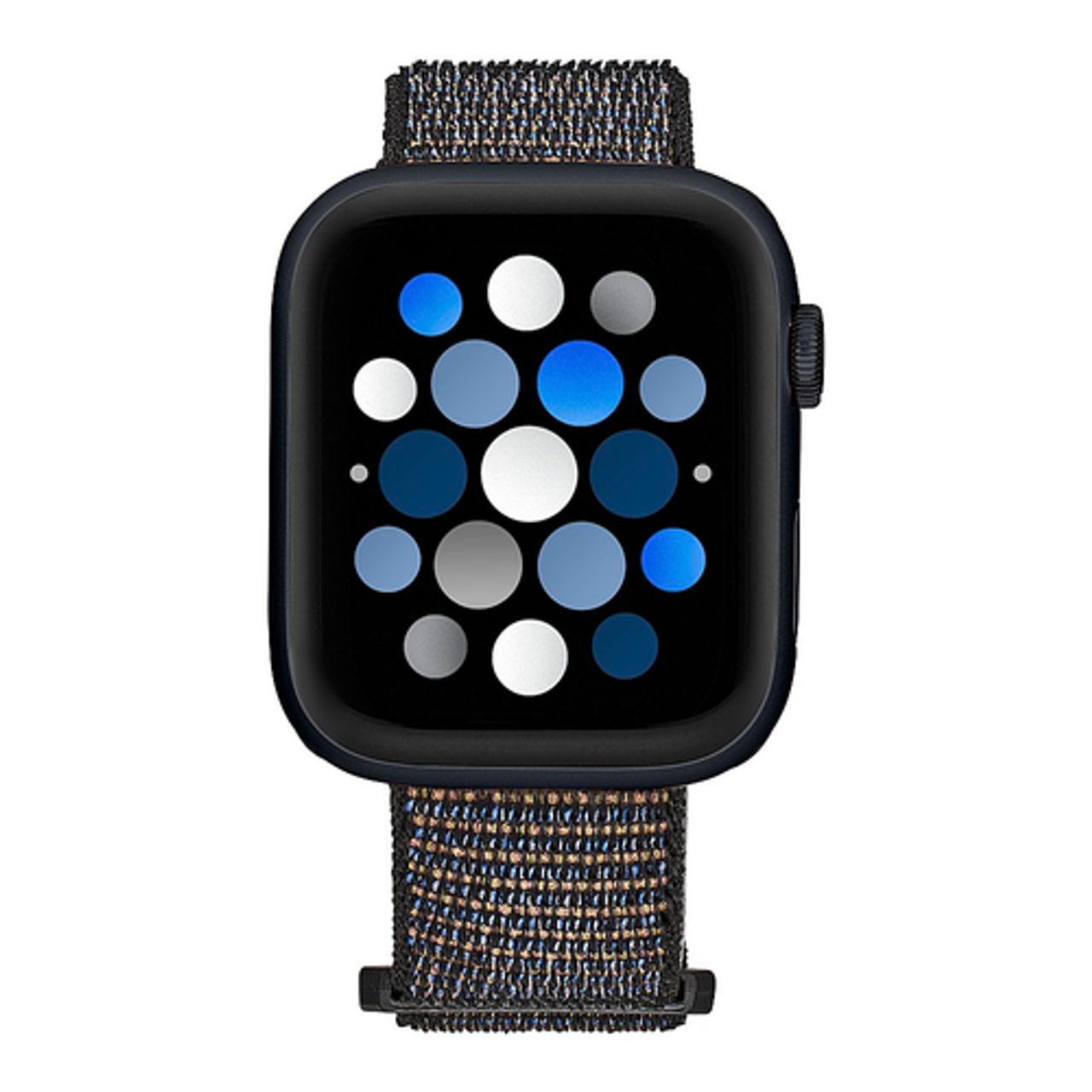 Insignia™ - Active Nylon Band for Apple Watch 42mm, 44mm, 45mm and Apple Watch Ultra 49mm (All Series) - Black