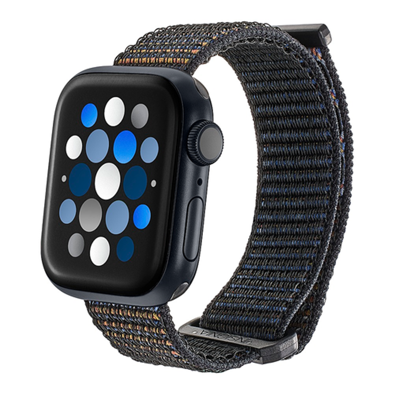 Insignia™ - Active Nylon Band for Apple Watch 38mm, 40mm and 41mm (All Series) - Black