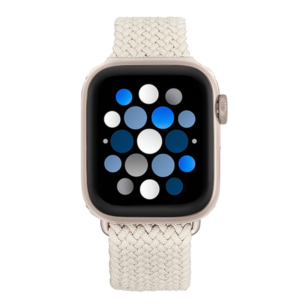 Insignia™ - Braided Nylon Band for Apple Watch 38mm, 40mm and 41mm (All Series) - Stone