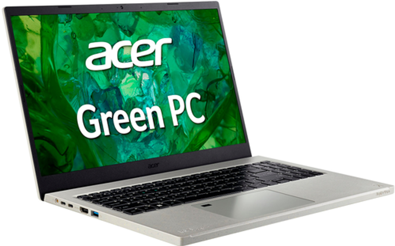 Acer - Aspire Vero - Green PC Laptop - 15.6” Full HD - Intel i5-1335U - 8GB LPDDR5 - 512GB PCIe Gen4 SSD – Windows 11 Home