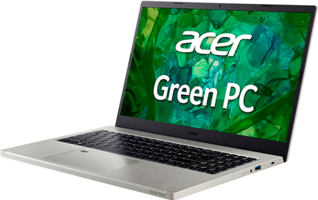 Acer - Aspire Vero - Green PC Laptop - 15.6” Full HD - Intel i7-1355U - 16GB LPDDR5 - 512GB PCIe Gen4 SSD – Windows 11 Home