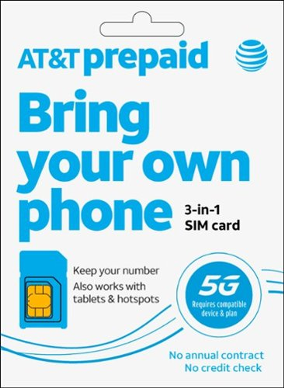 AT&T Prepaid SIM Kit - N/A