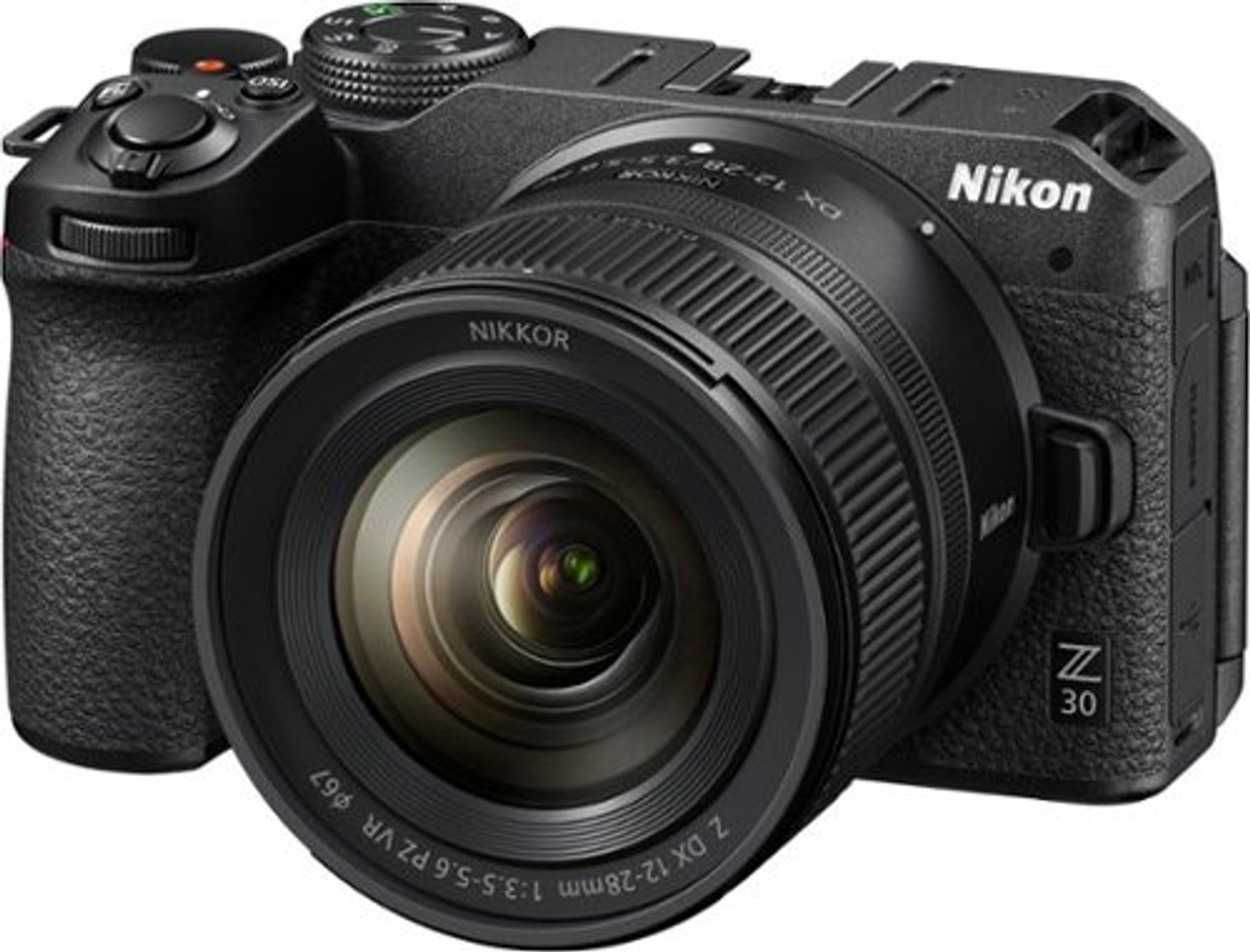 Nikon - Z 30 4K Mirrorless Camera w/ NIKKOR Z DX 12-28mm f/3.5-5.6 PZ VR Lens