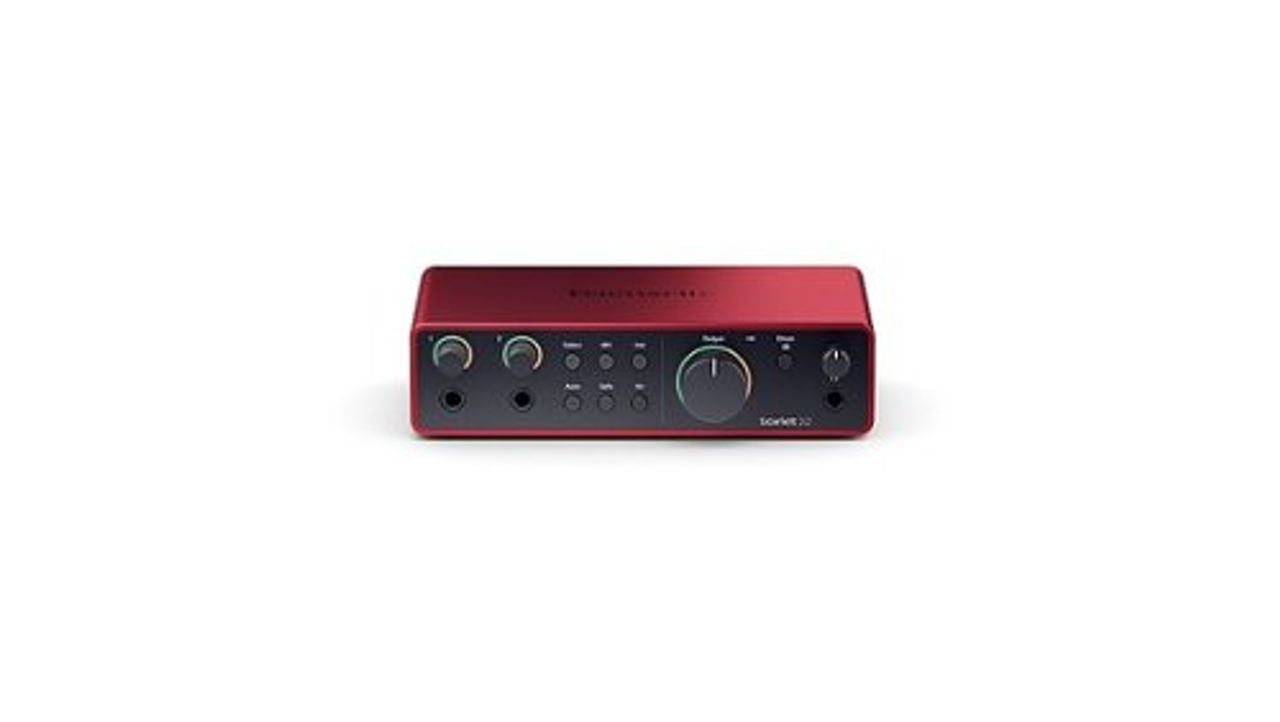 Focusrite - Scarlett 2i2 4th Generation - Red