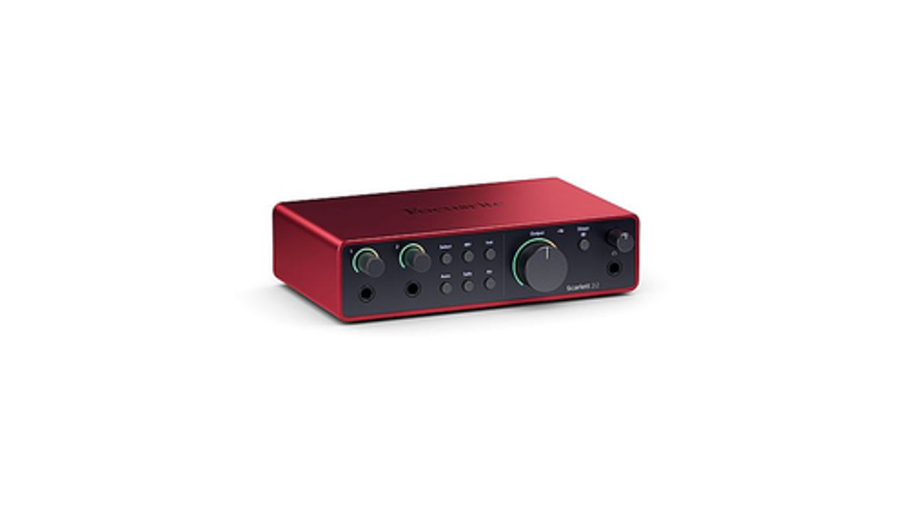 Focusrite - Scarlett 2i2 4th Generation - Red