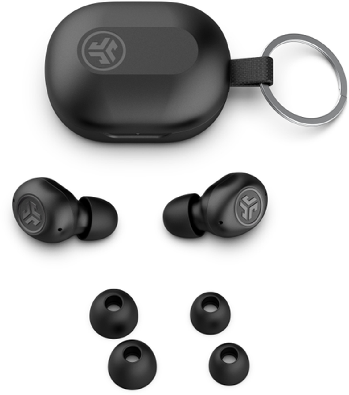 JLab - JBuds Mini True Wireless Earbuds- Black - Black