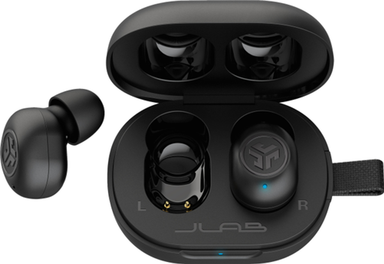 JLab - JBuds Mini True Wireless Earbuds- Black - Black