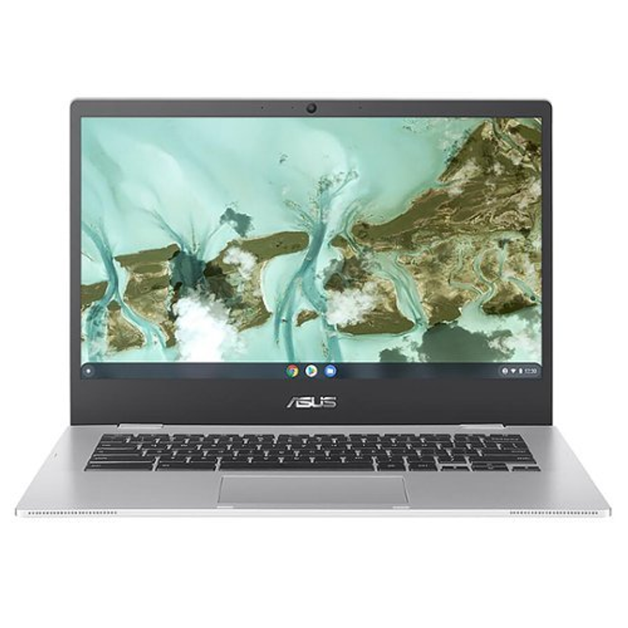 ASUS - CX1 14" Chromebook - Intel Celeron N4500 with 8GB Memory - 64GB eMMC - Transparent Silver