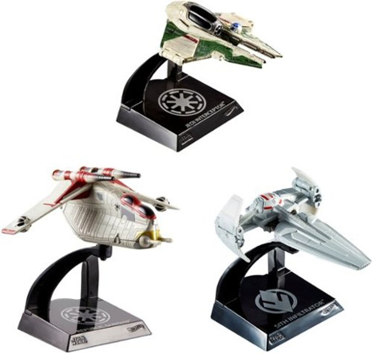 Hot Wheels - Star Wars Starships Select (3-Pack)