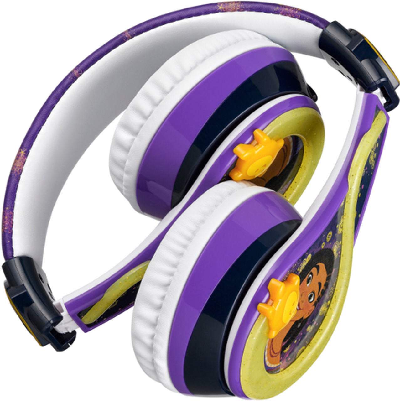 eKids - Disney Wish Wireless  Over-the-Ear Headphones - Purple