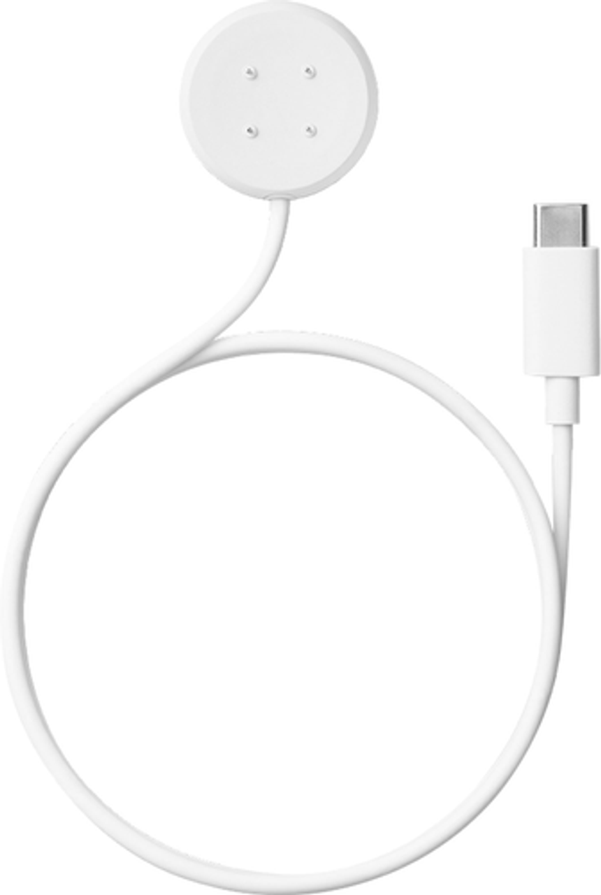 Google - Pixel Watch 2 USB-C Fast Charging Cable - White