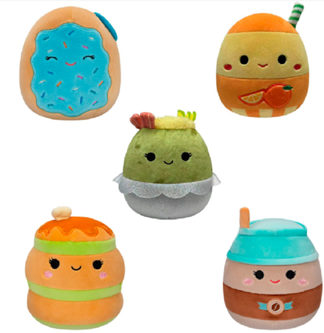 Jazwares - Scented 5" Blind Squishmallows - Brunch Squad