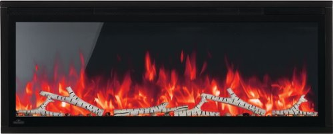 Napoleon - Entice 42-Inch Wall-Hanging Electric Fireplace - Black