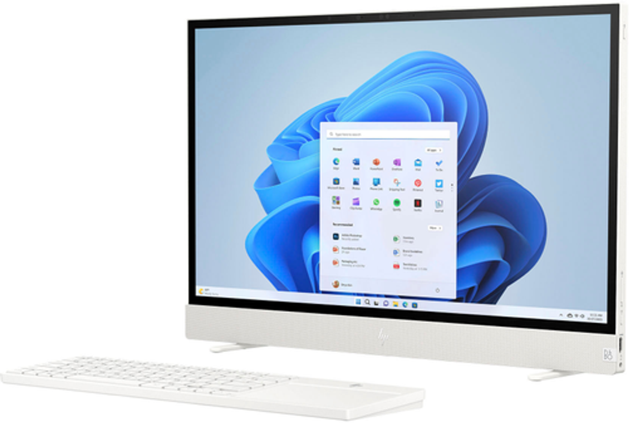 HP - ENVY Move 23.8" QHD Touch-Screen Portable All-in-One - Intel Core i5 - 8GB Memory - 512GB SSD - Shell White