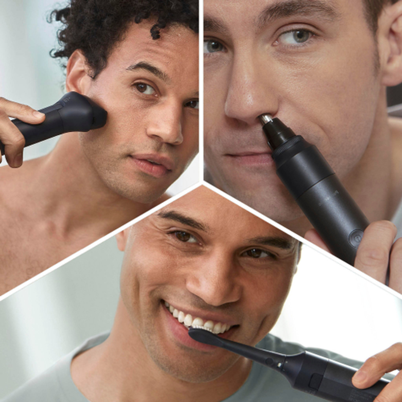 Panasonic - MultiShape All-in-One Grooming Device, Clean Cut Kit - Navy