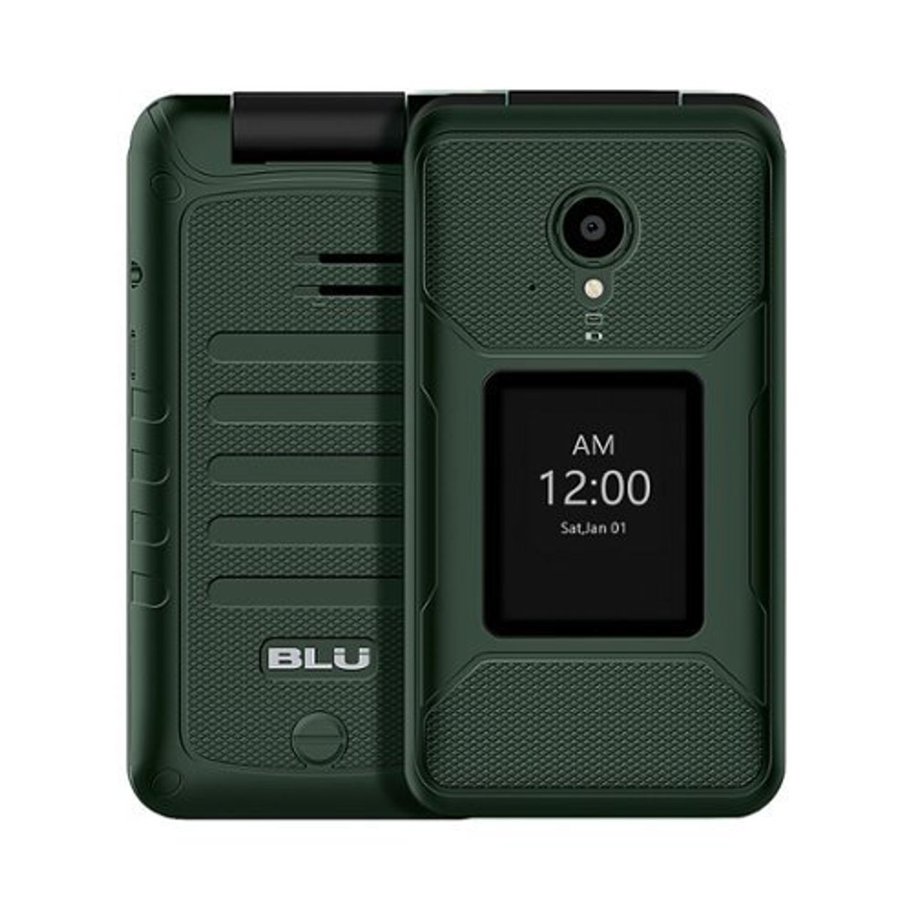 BLU - Tank Flip 4G LTE (Unlocked) - Green