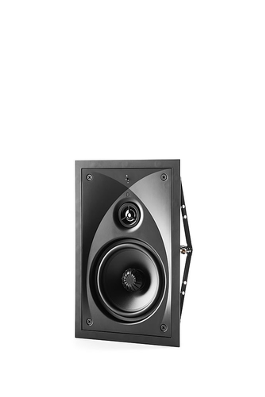 Definitive Technology - Dymension CI MAX Series 6.5” In-Wall Speaker (Each) - Black
