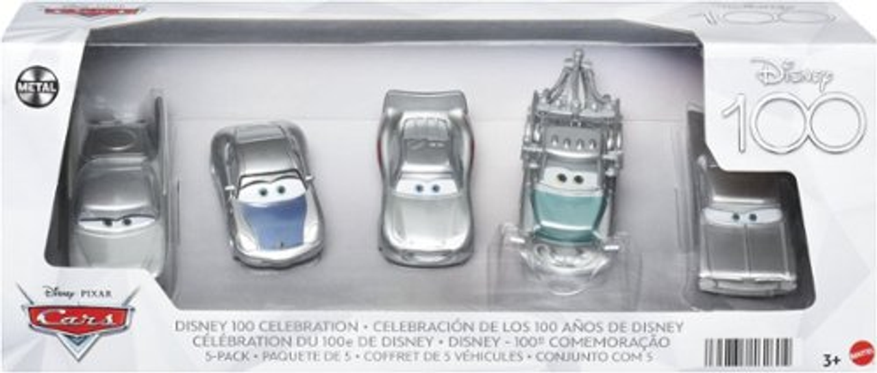 Disney - D100 Pixar Cars 1:55 Scale (5-Pack)