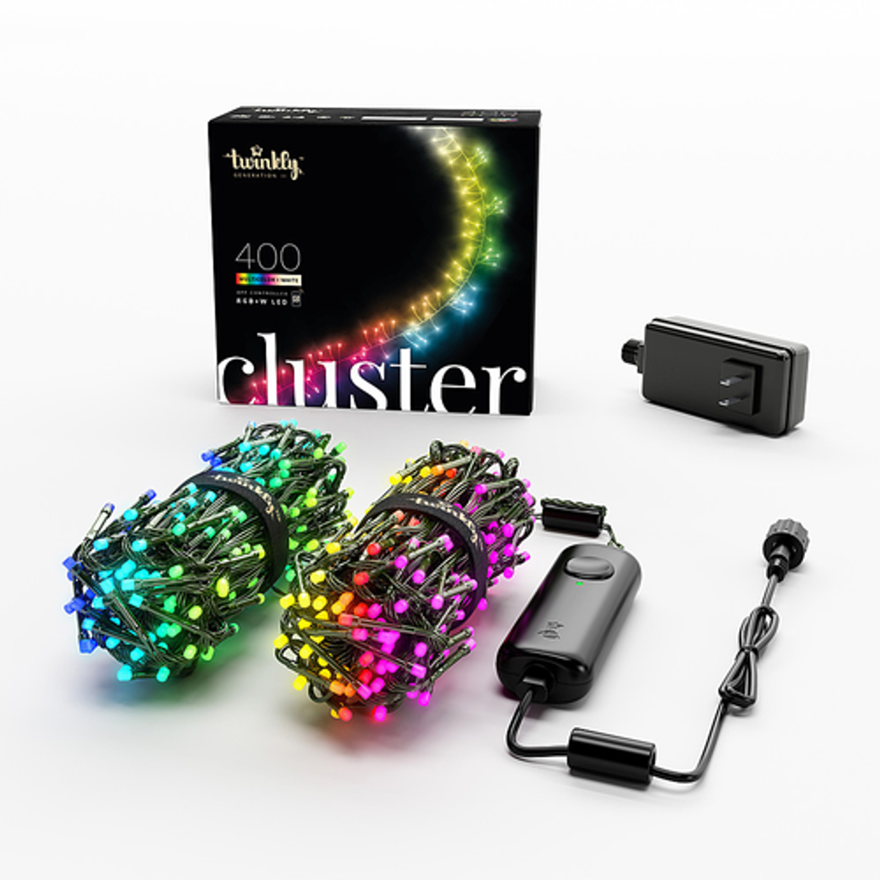 Twinkly - Smart Light Cluster 400 RGB+W LED - Multi
