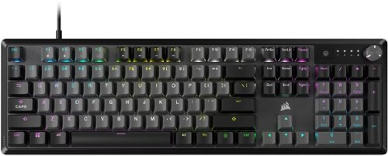 CORSAIR - K70 CORE RGB Mechanical Gaming Keyboard - Gray