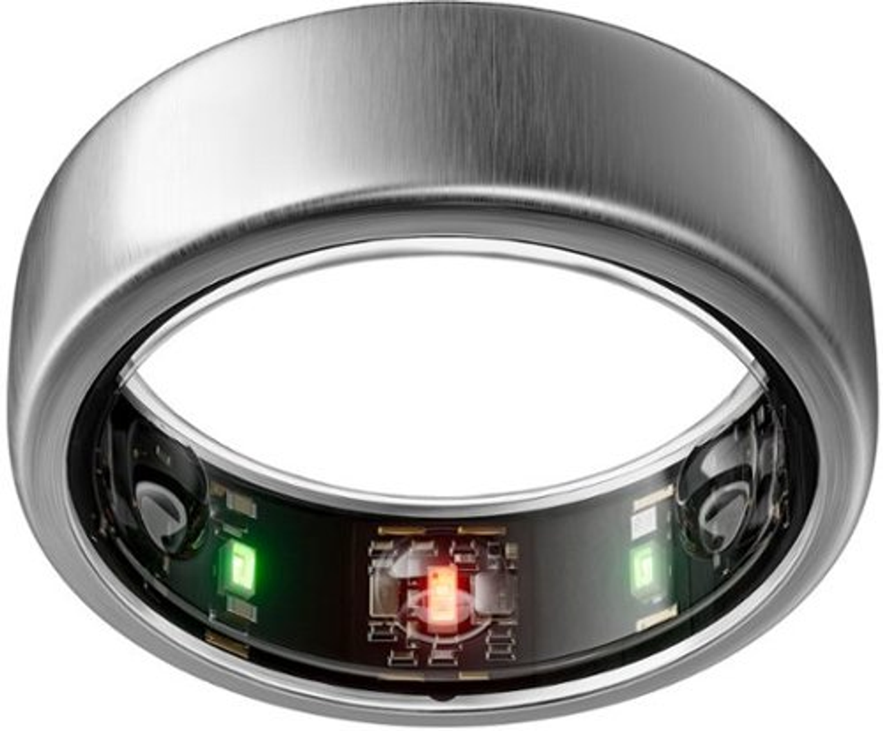 Oura Ring Gen3 - Horizon - Size 8 - Brushed Titanium