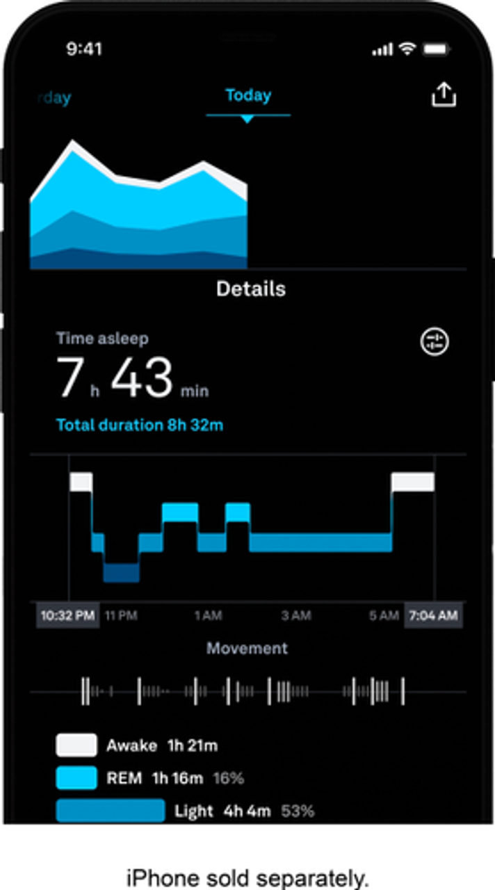 Oura Ring Gen3 - Horizon - Size 8 - Brushed Titanium