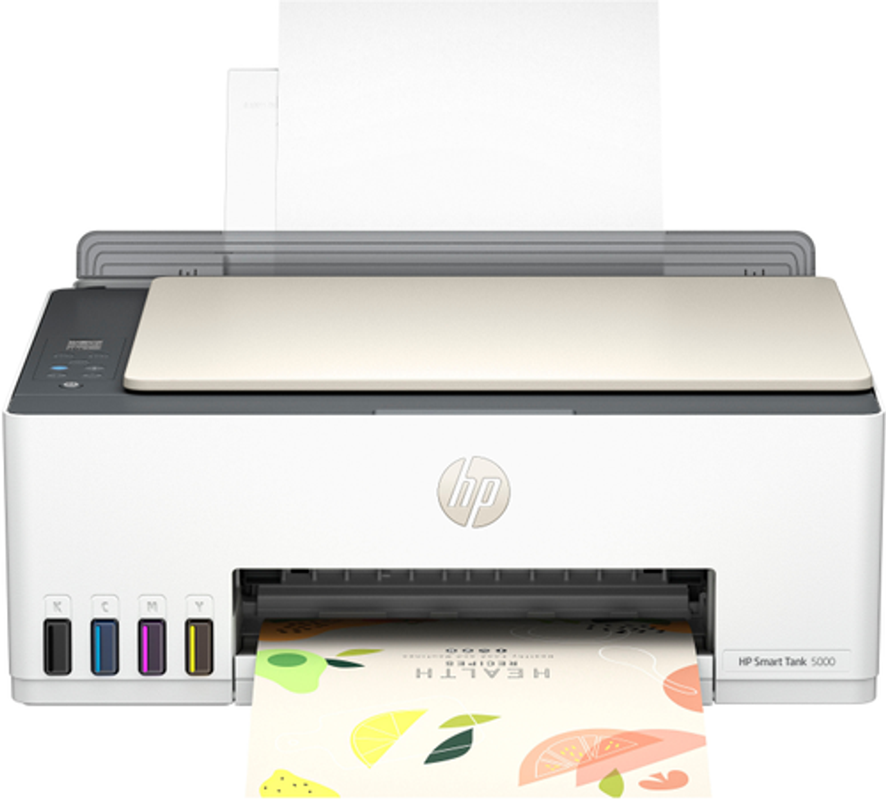 HP - Smart Tank 5000 Wireless All-in-One Supertank Inkjet Printer with up to 2 Years of Ink Included