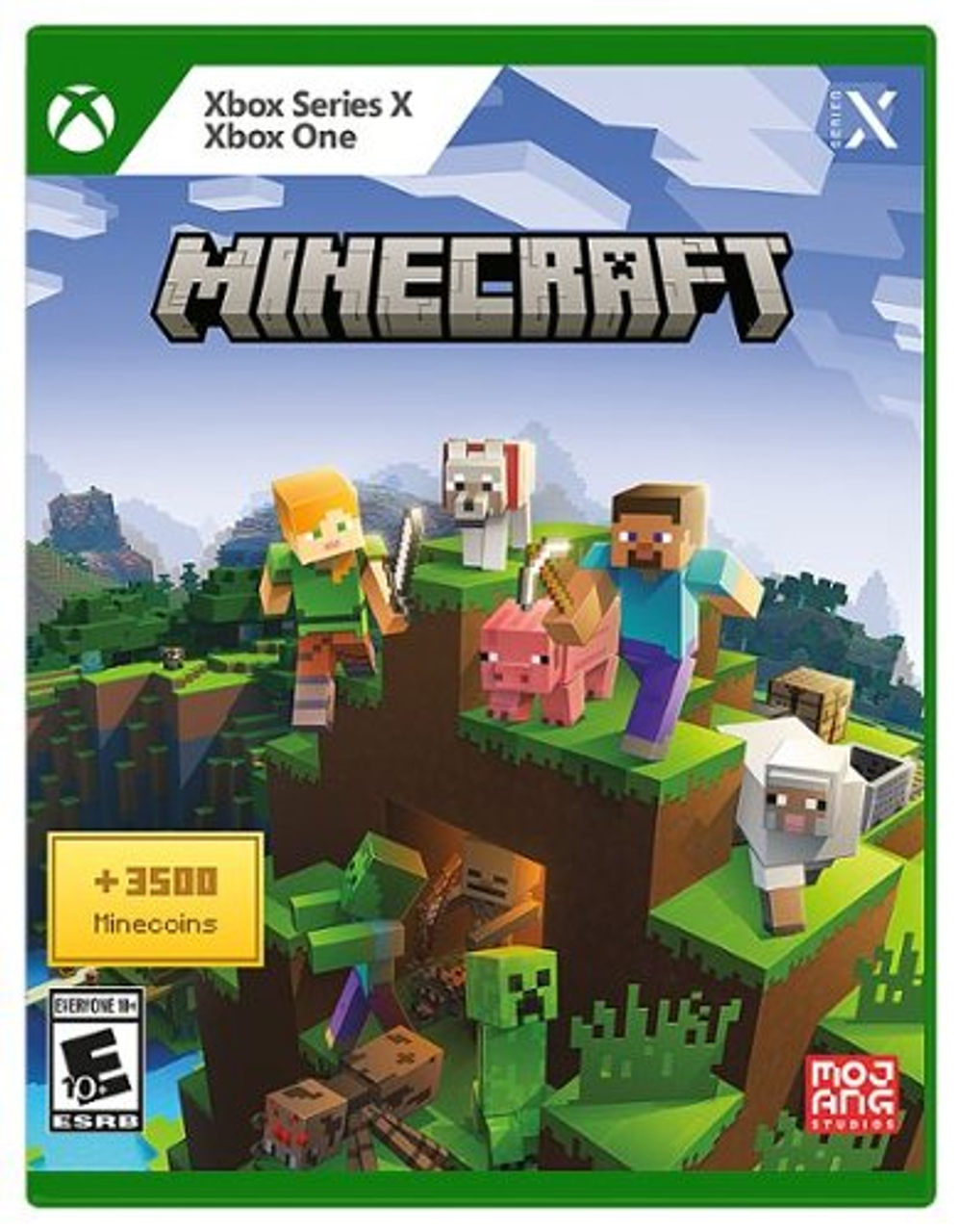 Minecraft with 3500 Minecoins - Xbox Series X, Xbox One