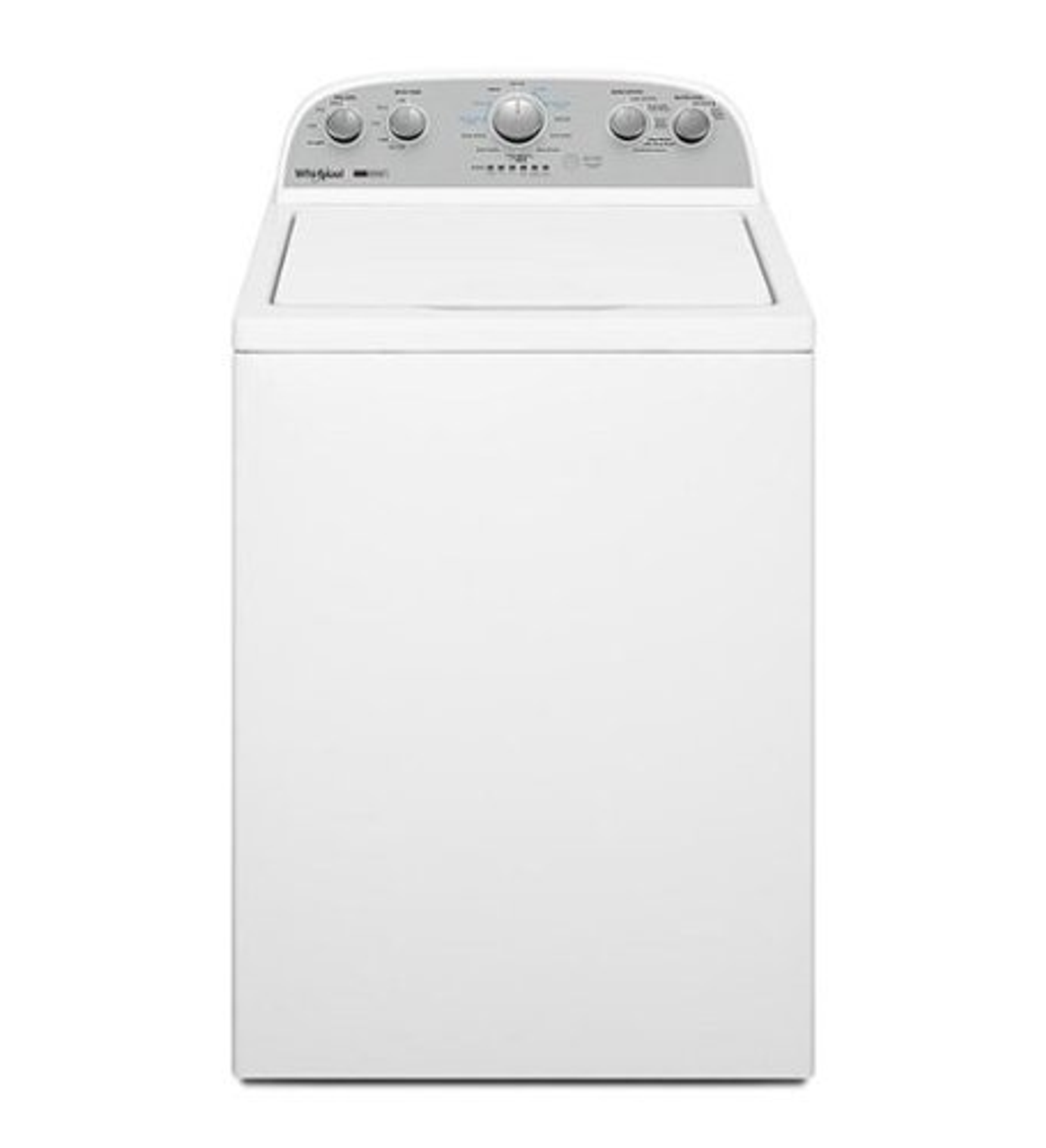 Whirlpool - 3.8 Cu. Ft. High Efficiency Top Load Washer with 2 in 1 Removable Agitator - White
