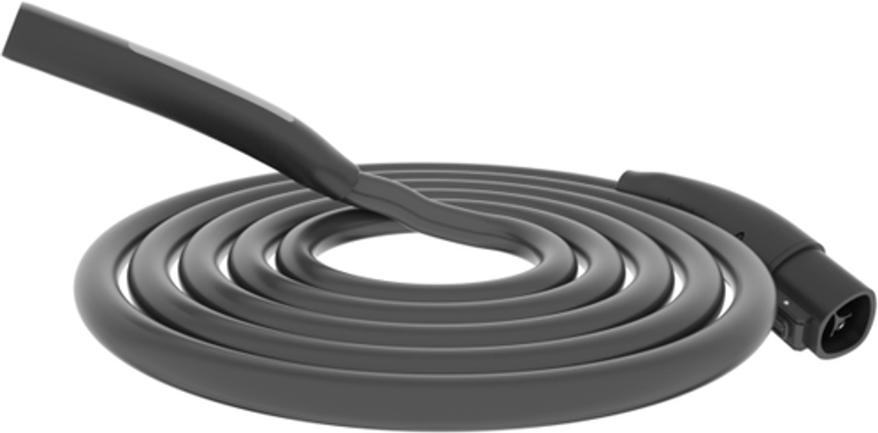 Rexing - Tesla Extension Charging Cable - 48A 20ft - Black