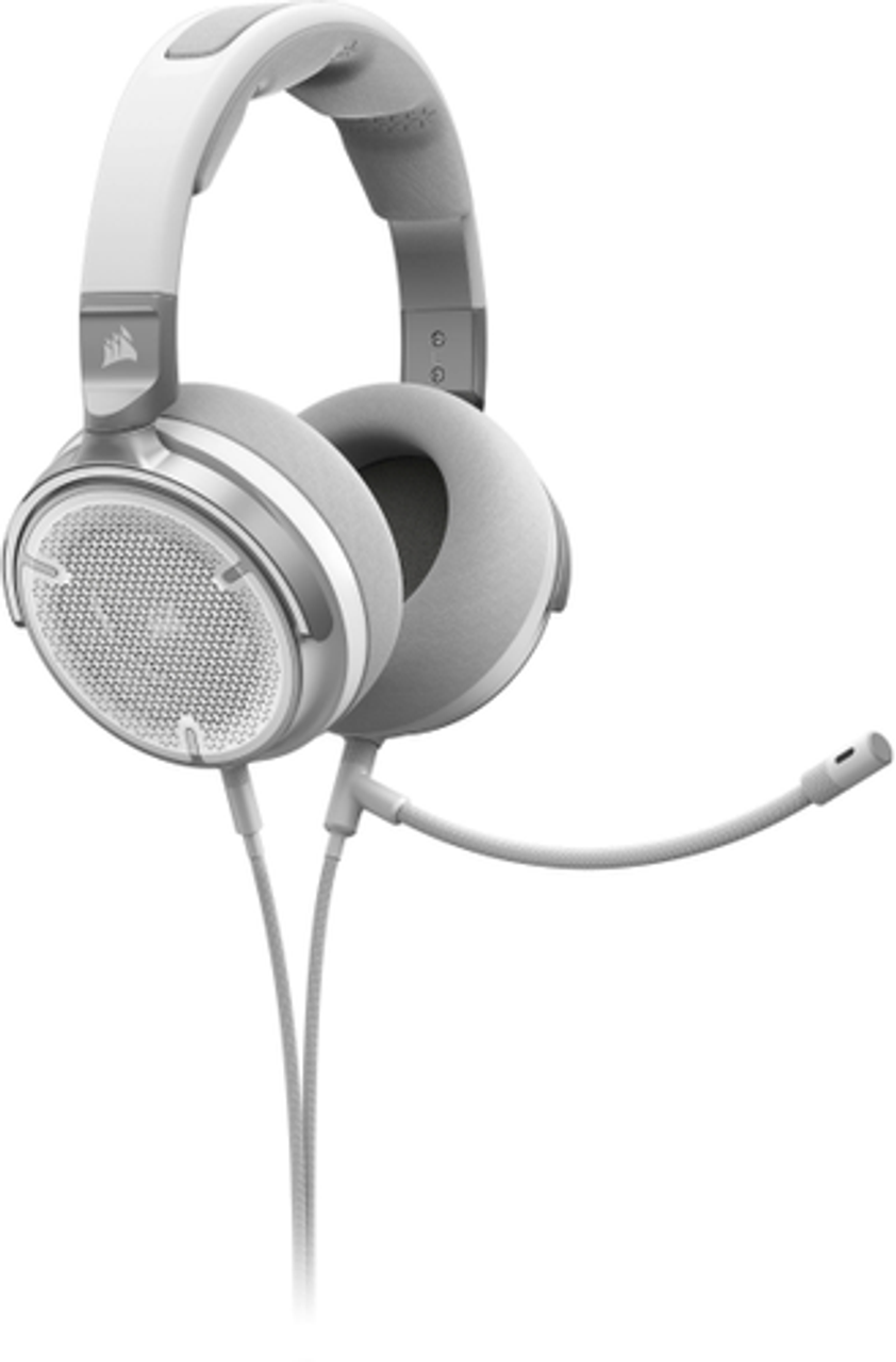 CORSAIR - VIRTUOSO PRO Wired Open Back Streaming/Gaming Headset - White