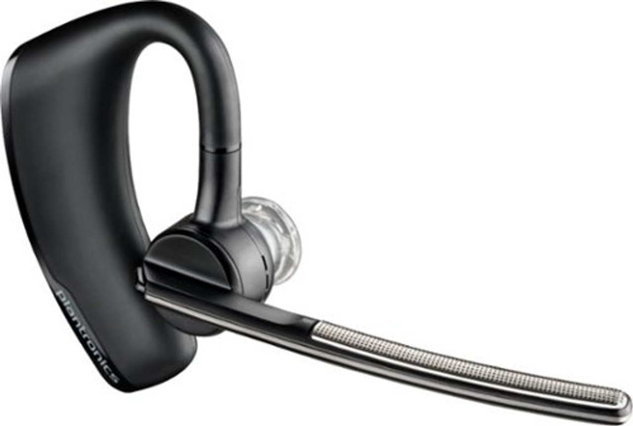 HP - Poly Voyager Legend Wireless Noise Cancelling Bluetooth Headset - Silver/Black