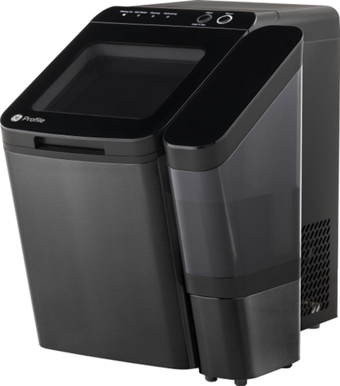 GE Profile - Opal 1.0 Nugget Ice Maker With Side Tank - Black