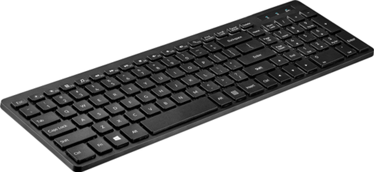 Insignia™ - Full-size Bluetooth Scissor Switch Keyboard - Black