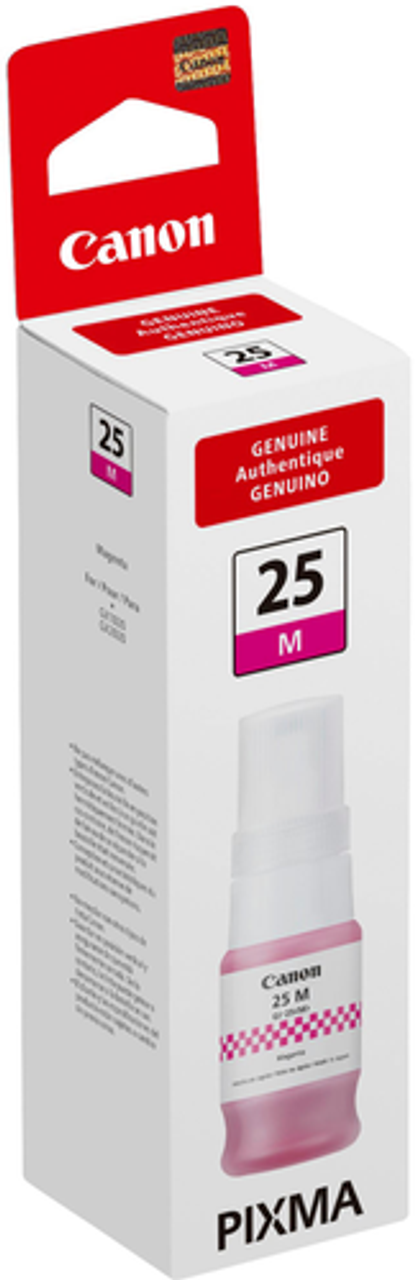 Canon - MegaTank GI-25 M AMR  Ink Bottle - Magenta