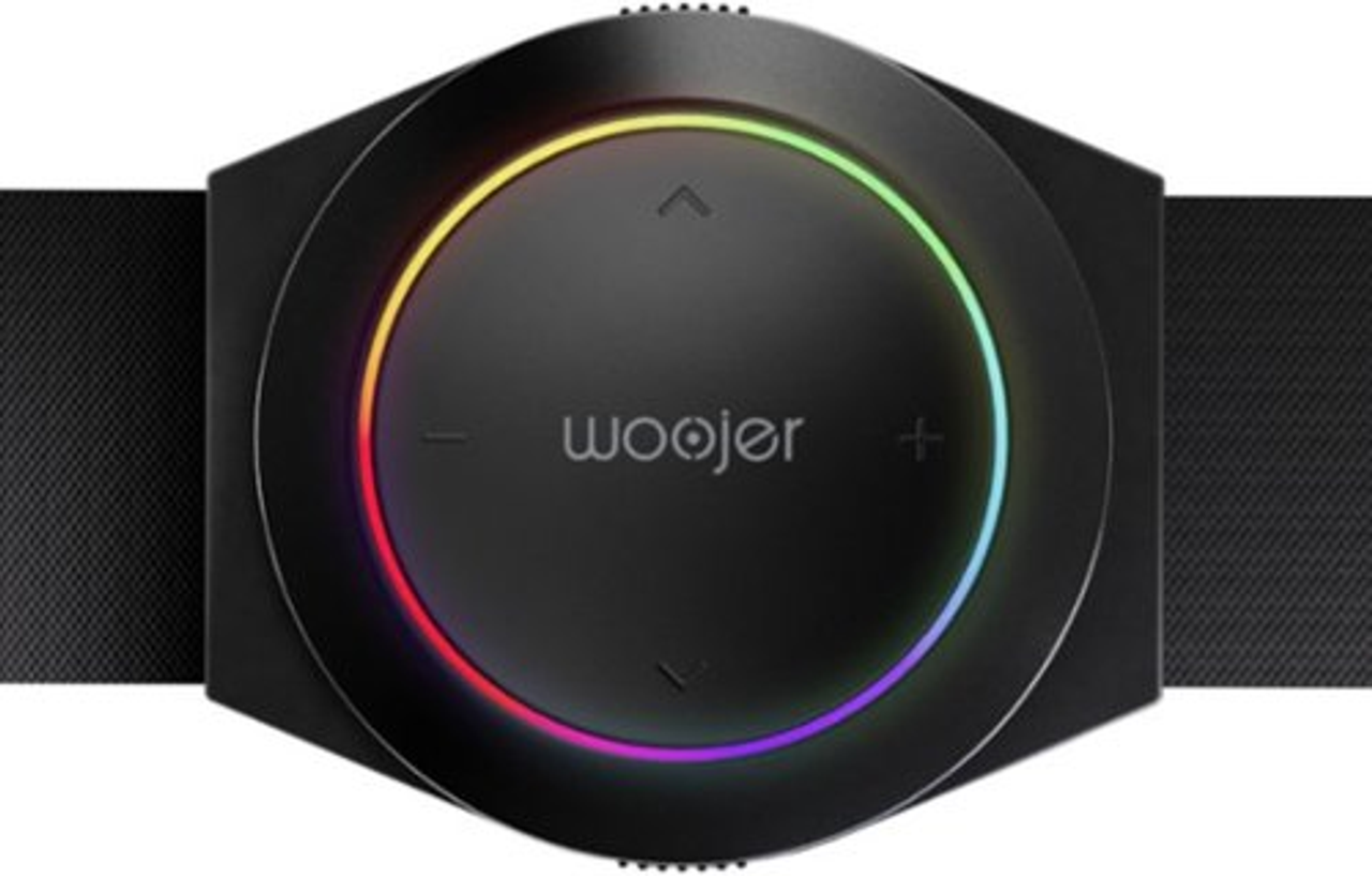 Woojer - Haptic Strap 3 for Games, Music, Movies, VR and Wellness - Black