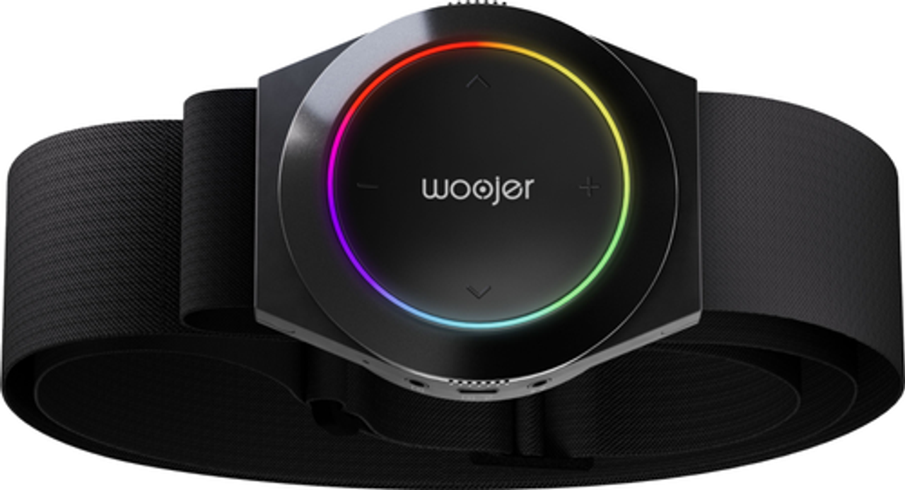 Woojer - Haptic Strap 3 for Games, Music, Movies, VR and Wellness - Black