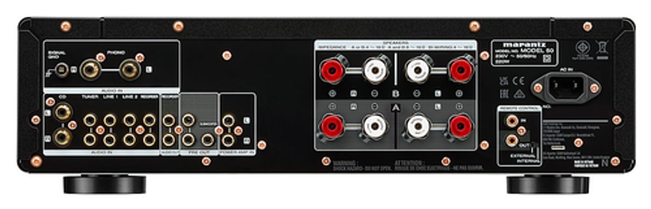 Marantz - MODEL 50 70W 2-Ch. Stereo Integrated Amplifier - Black