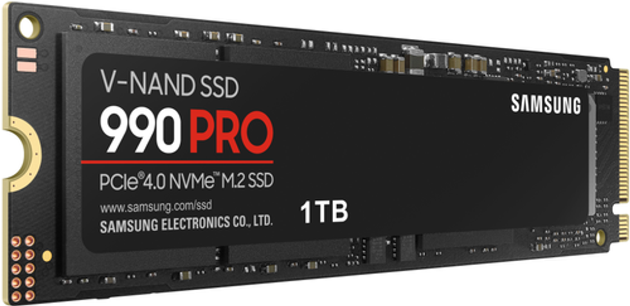 Samsung - Geek Squad Certified Refurbished 990 PRO 1TB Internal SSD PCle Gen 4x4 NVMe