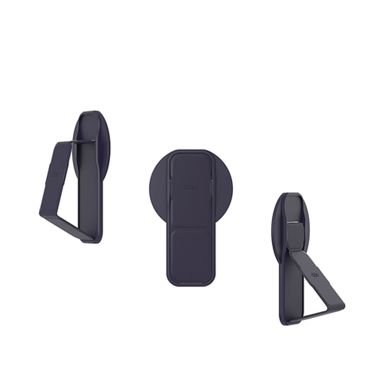 CLCKR - Compact MagSafe Stand & Grip - Dark Purple