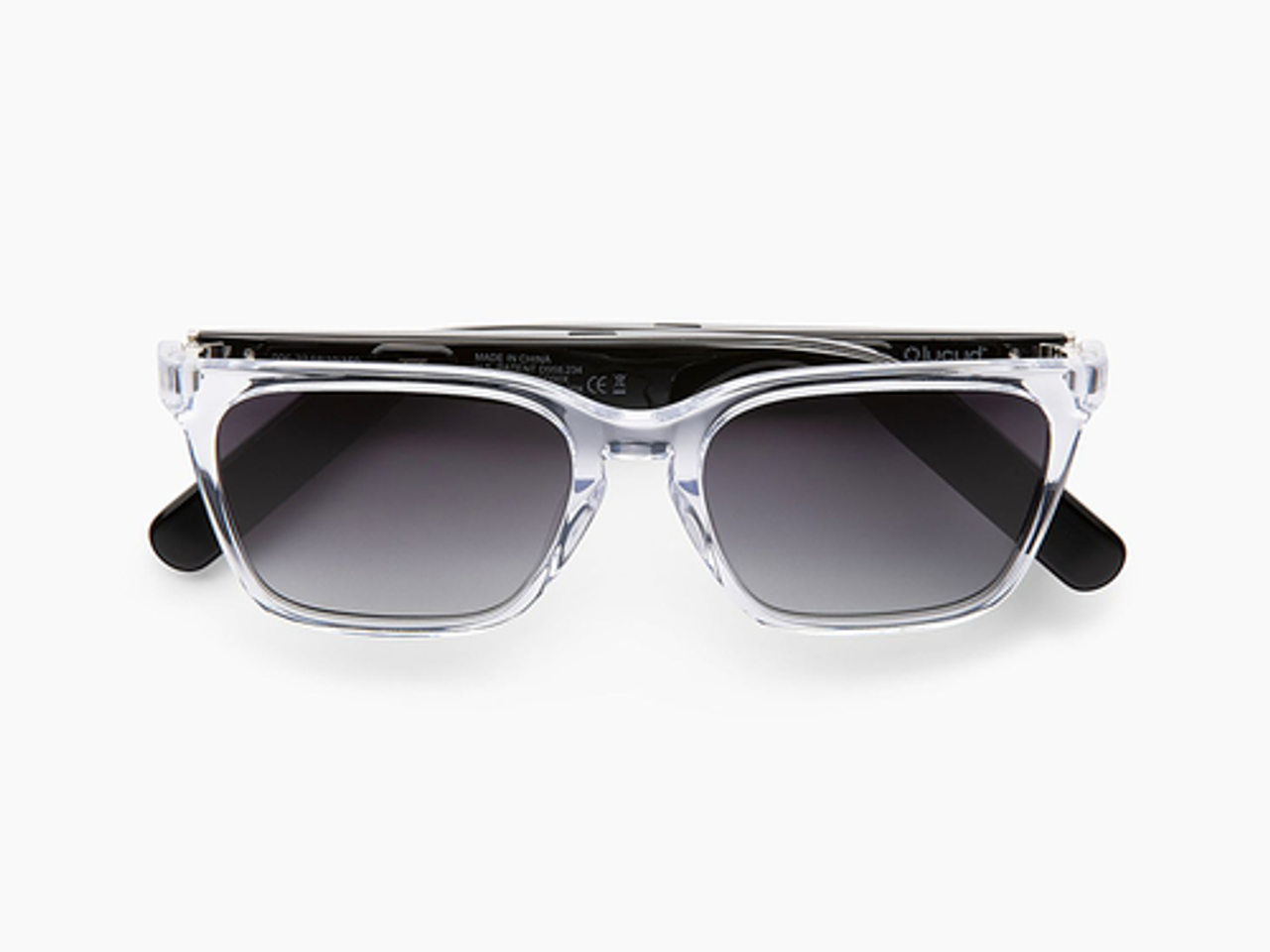 Lucyd - Lyte Square Wireless Connectivity Audio Sunglasses - Eclipse XL