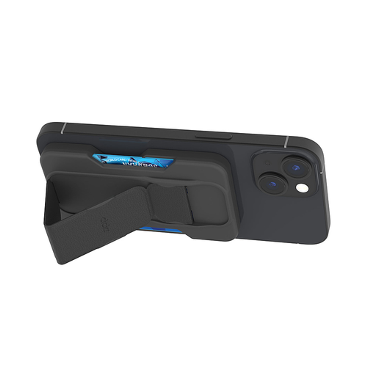 CLCKR - MagSafe Wallet Stand & Grip - Black