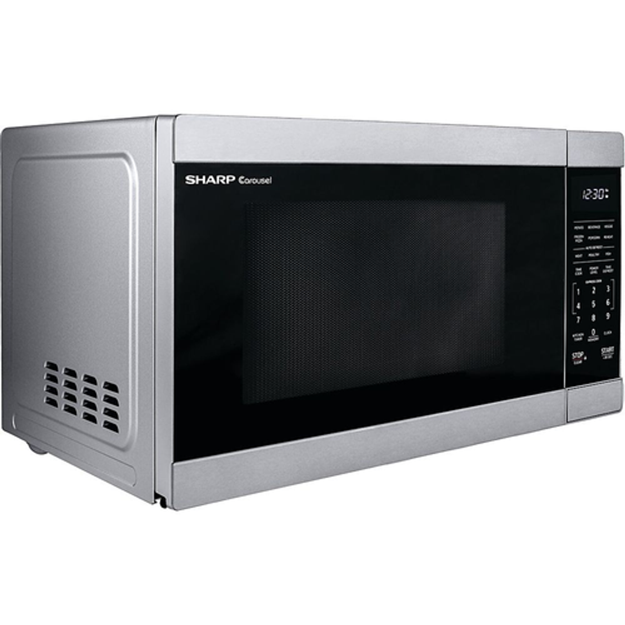 Sharp - 1.1 Cu.ft  Countertop Microwave in SS - Stainless Steel