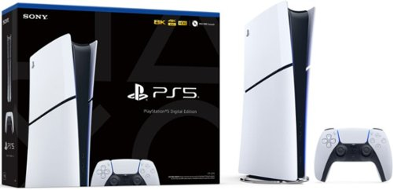 Sony - PlayStation 5 Slim Console Digital Edition - White