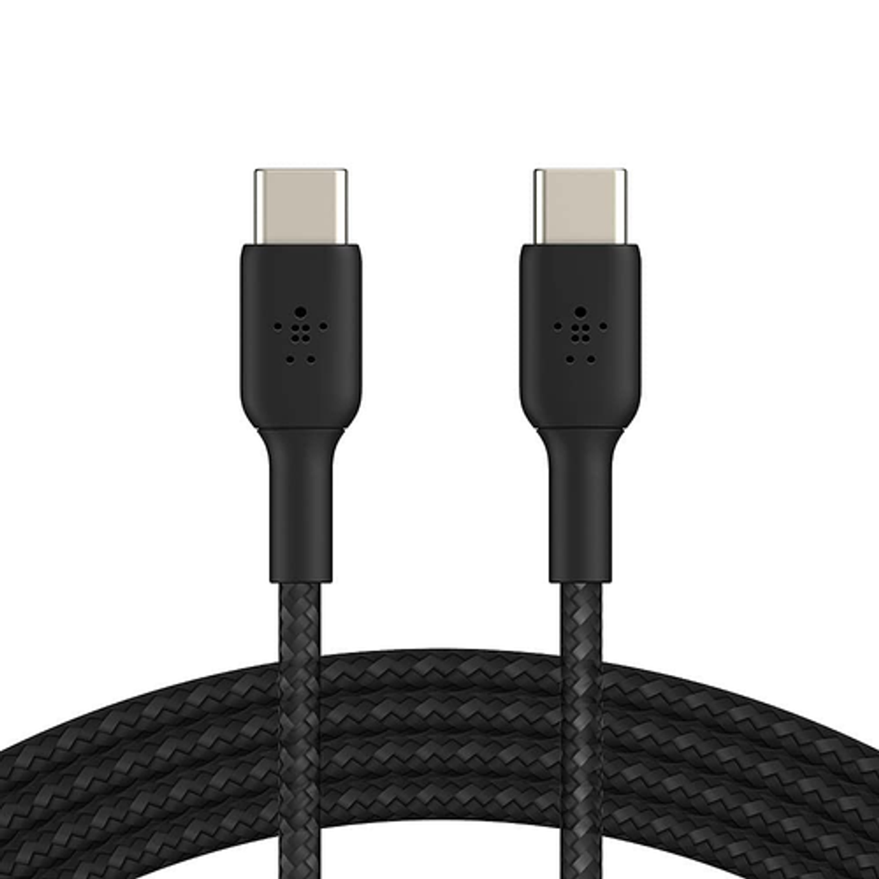 Belkin - BoostCharge Braided USB-C to USB-C Cable 3.3ft - Black